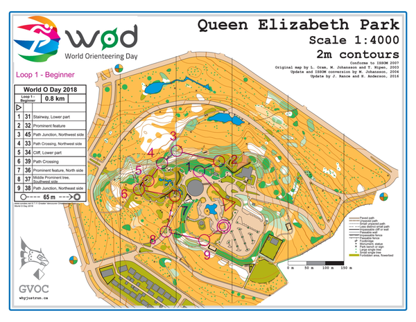 World Orienteering Day Queen Elizabeth Park   600x600