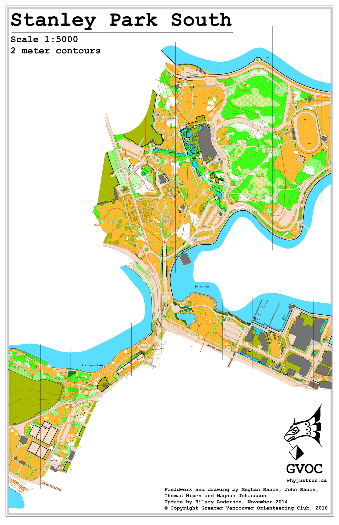 stanley park map